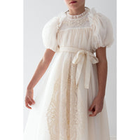 Petite Amalie  Vintage Doily Lace Tulle Dress
