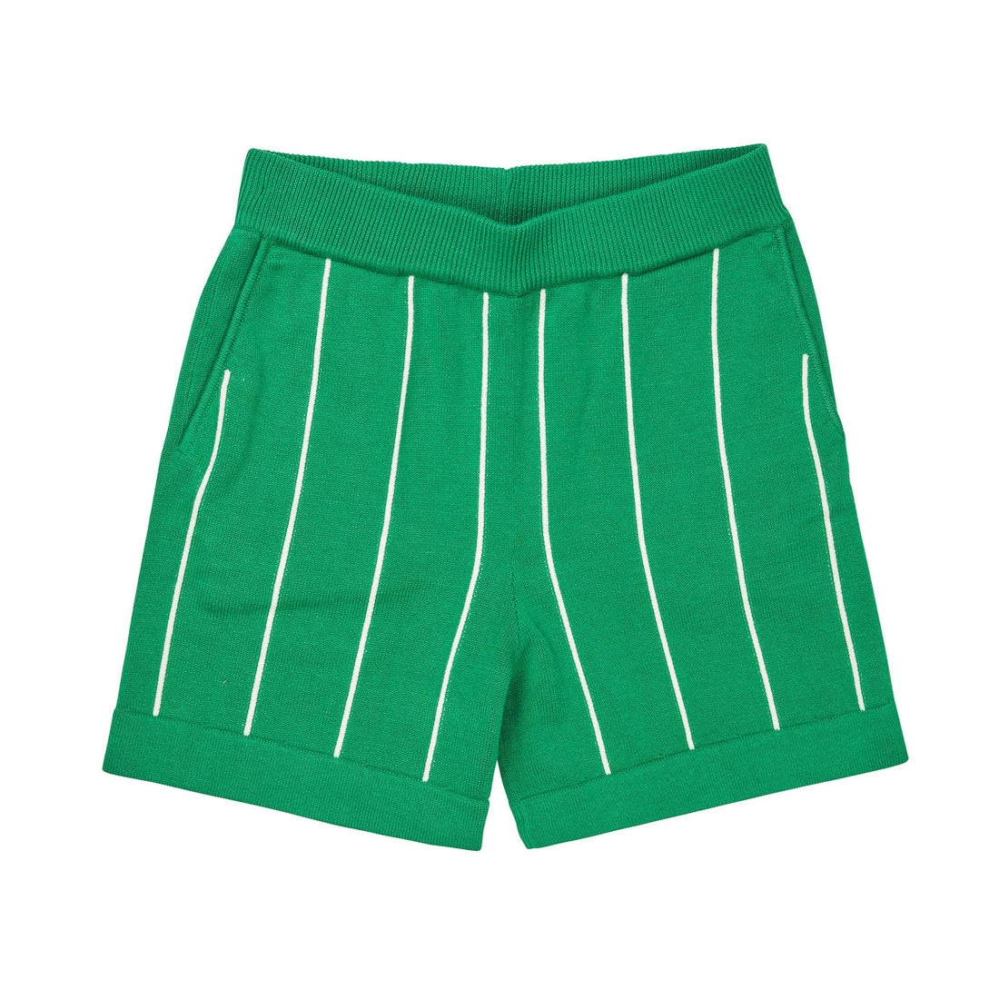 FUB Basil/Ecru Striped Shorts