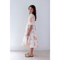 Petite Amalie  Ditsy Floral Lace Shirt Dress