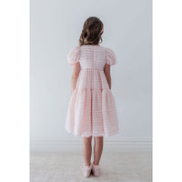 Petite Amalie  Pink Frilly Ribbon Dress