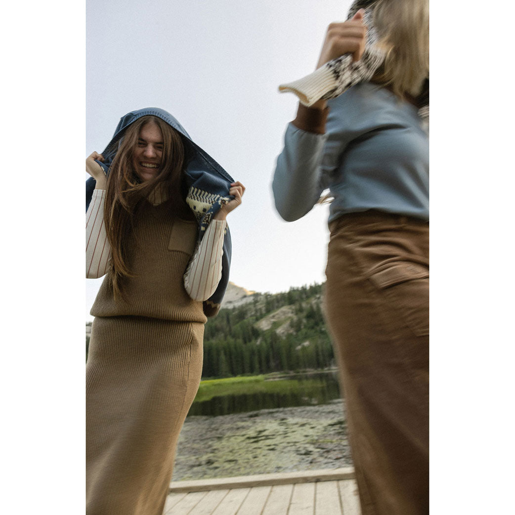 Clubhouse Stripe Turtleneck