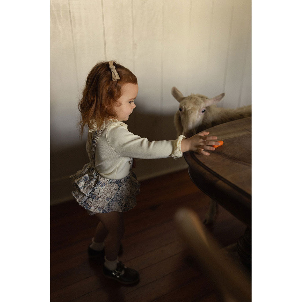 1984 Dusty Floral Ruffle Bloomer