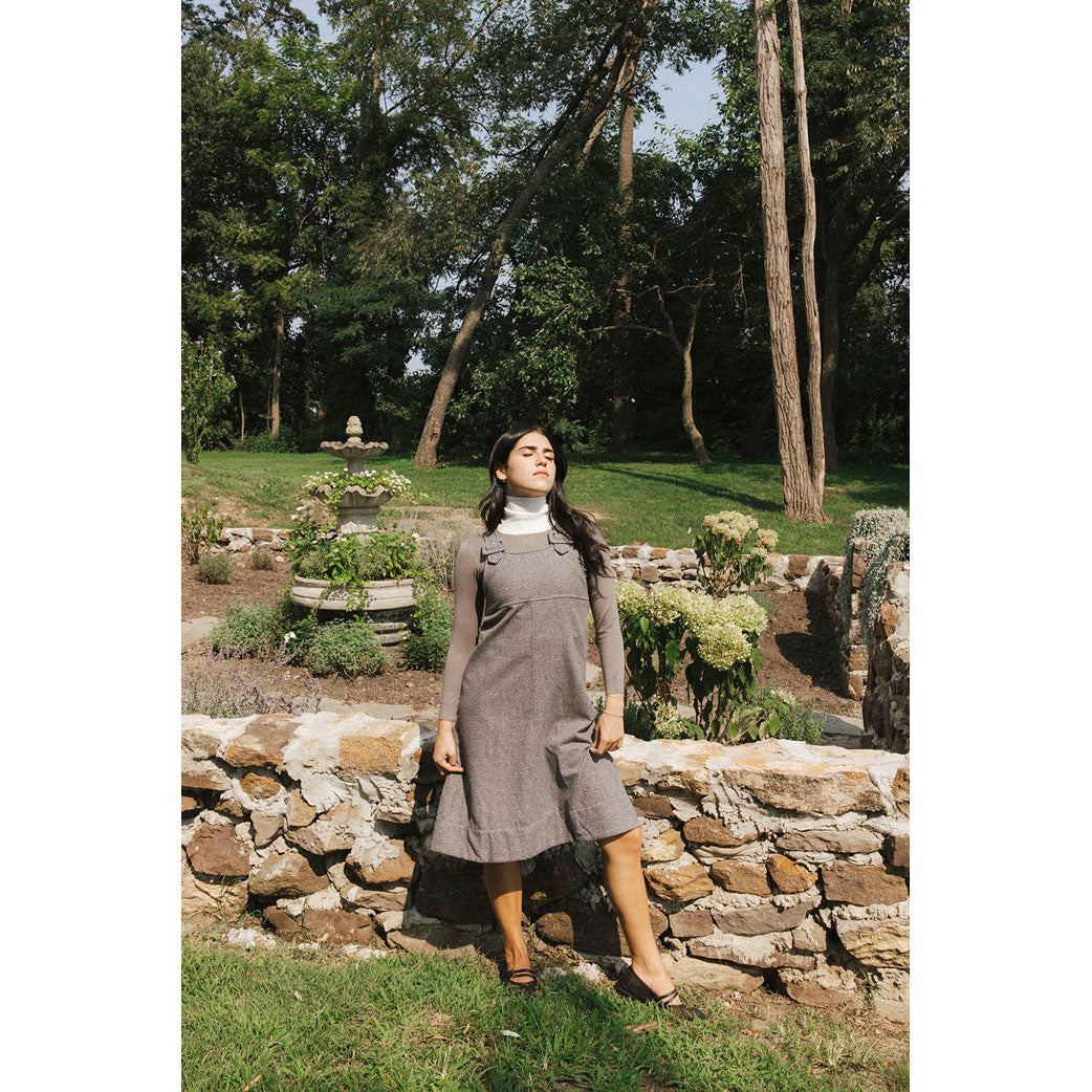 Darlin Taupe Knit Turtleneck