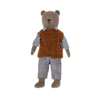 Maileg Shirt, Slipover And Pants For Teddy Dad