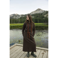 Clubhouse Brown Sweatshirt Skirt