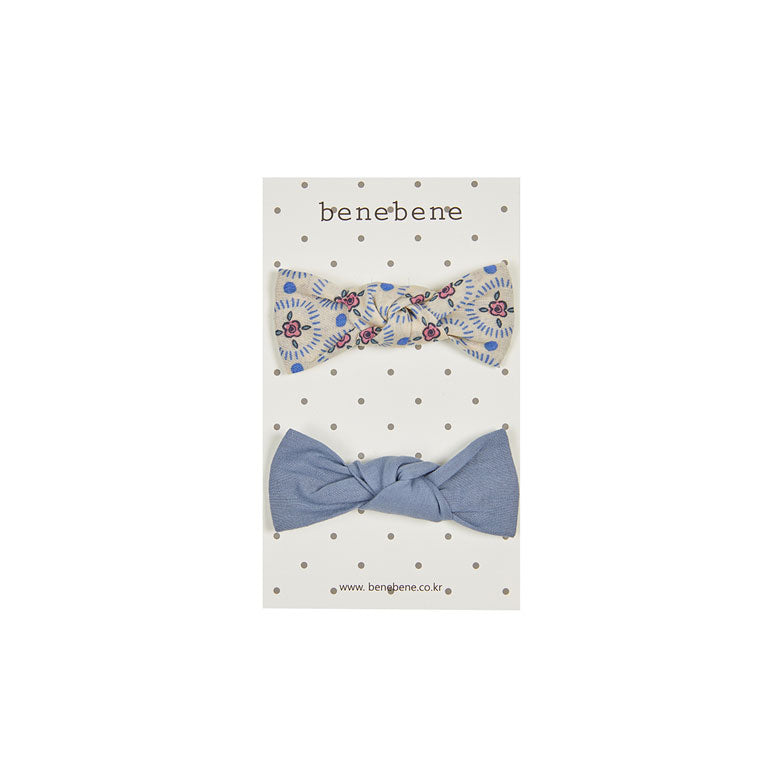 Bene Bene Beige Blooming Ribbon Pin Set