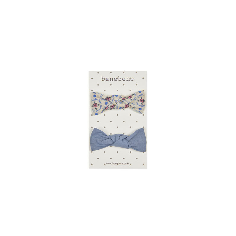 Bene Bene Beige Blooming Ribbon Pin Set