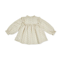 Bene Bene Light Khaki Lucy Frill Blouse