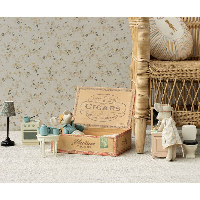 Maileg Mum And Dad Mice In Cigarbox