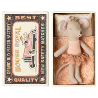 Maileg Princess Mouse, Little Sister In Match Box