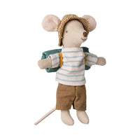 Maileg Big Brother - Stripes Hiker Mouse