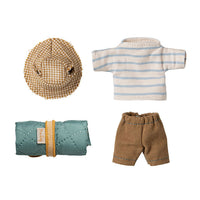 Maileg Big Brother - Stripes Hiker Mouse