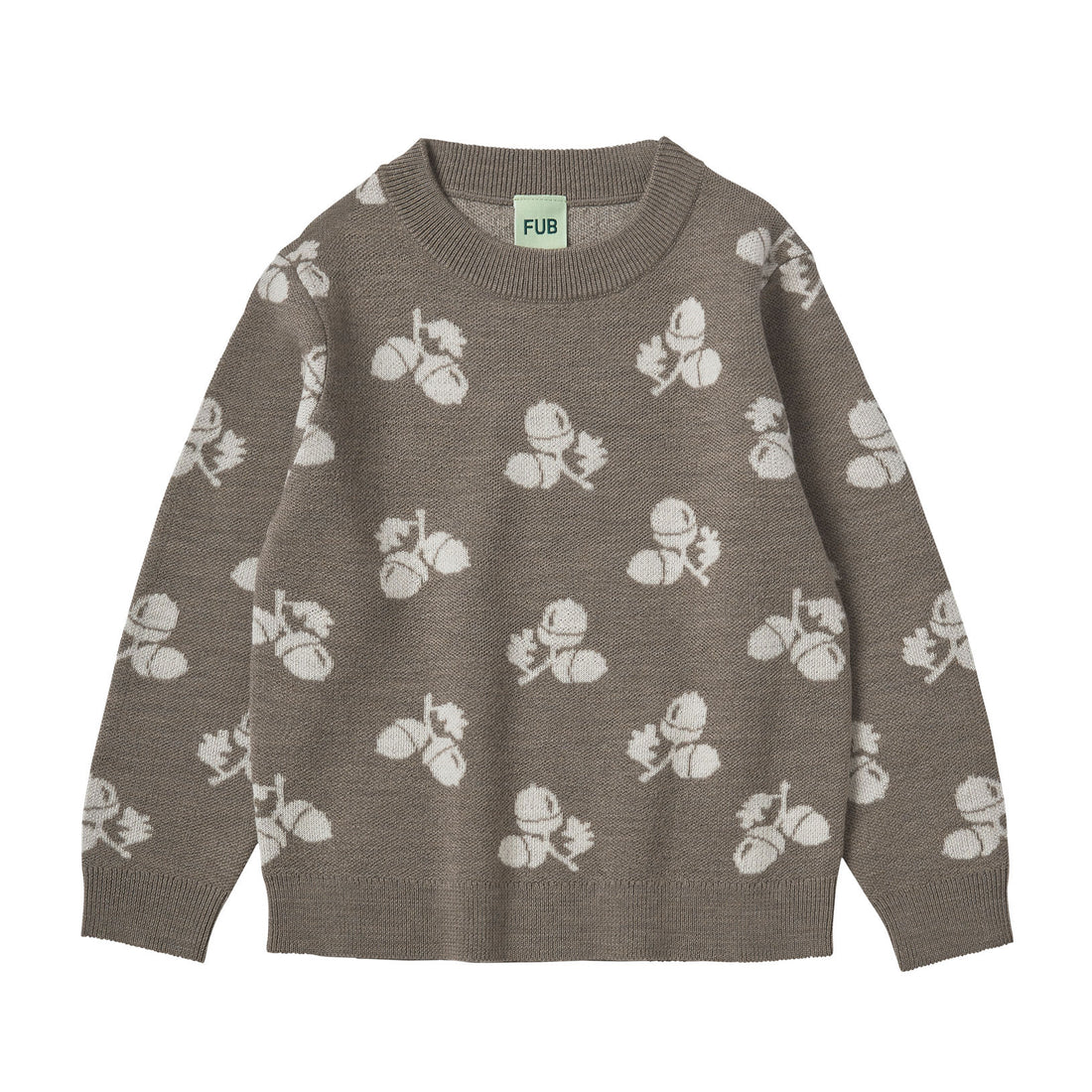 FUB Hazel Melange/Ecru Acorn Sweater