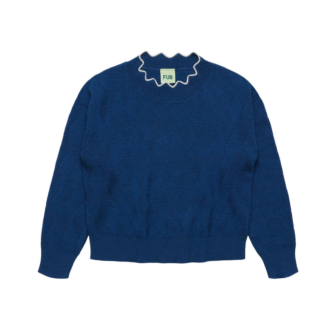 FUB Deep Indigo Harlekin Crew