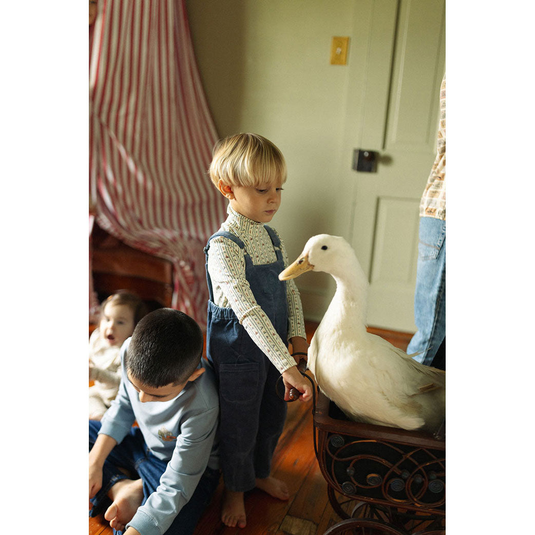 1984 Blue Corduroy Overalls