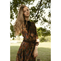 Darlin Multi Floral Smocked Dress