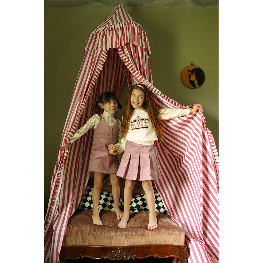 1984 Mauve Corduroy Skirt