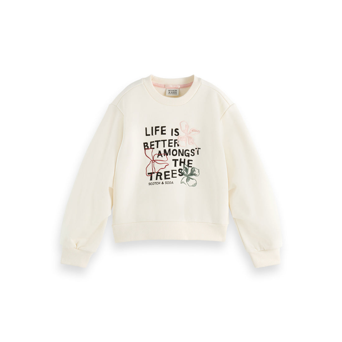 Scotch Shrunk Soft Ice Artwork Crewneck