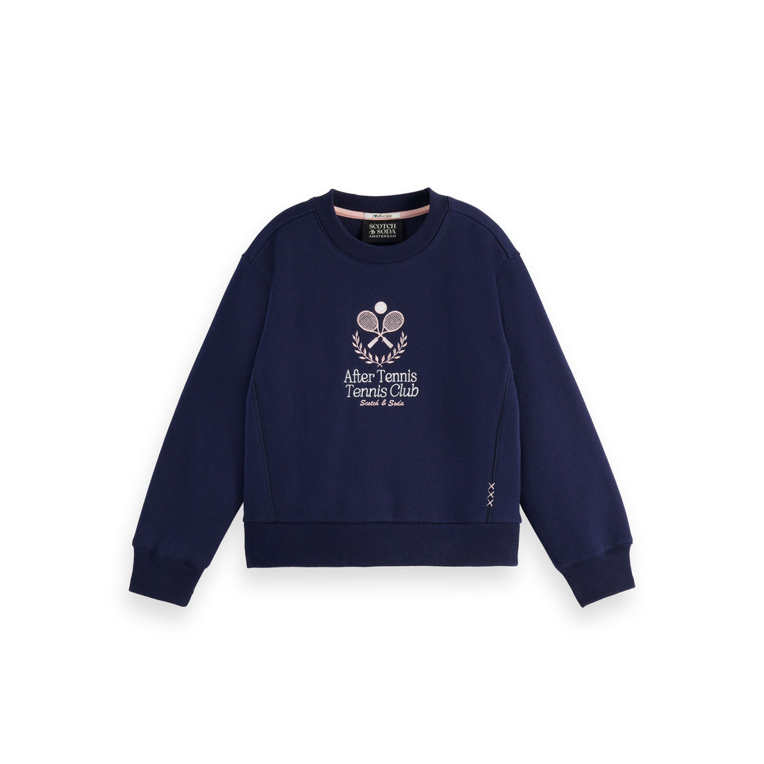 Scotch Shrunk Navy Artwork Crewneck