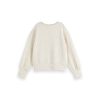Scotch Shrunk Soft Ice Melange Artwork Crewneck