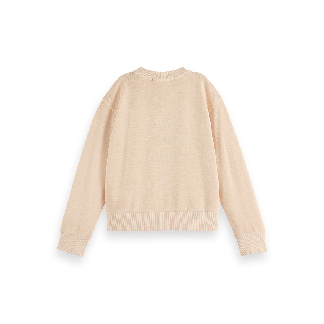Scotch Shrunk Powder Peach Artwork Crewneck