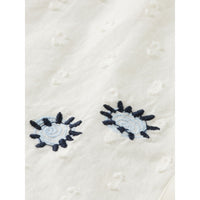 Scotch Shrunk Soft Ice Embroidered Summer Blouse