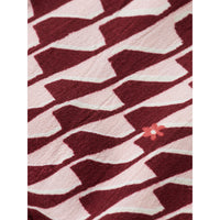 Scotch Shrunk Pink Wavy Printed Viscose Dress