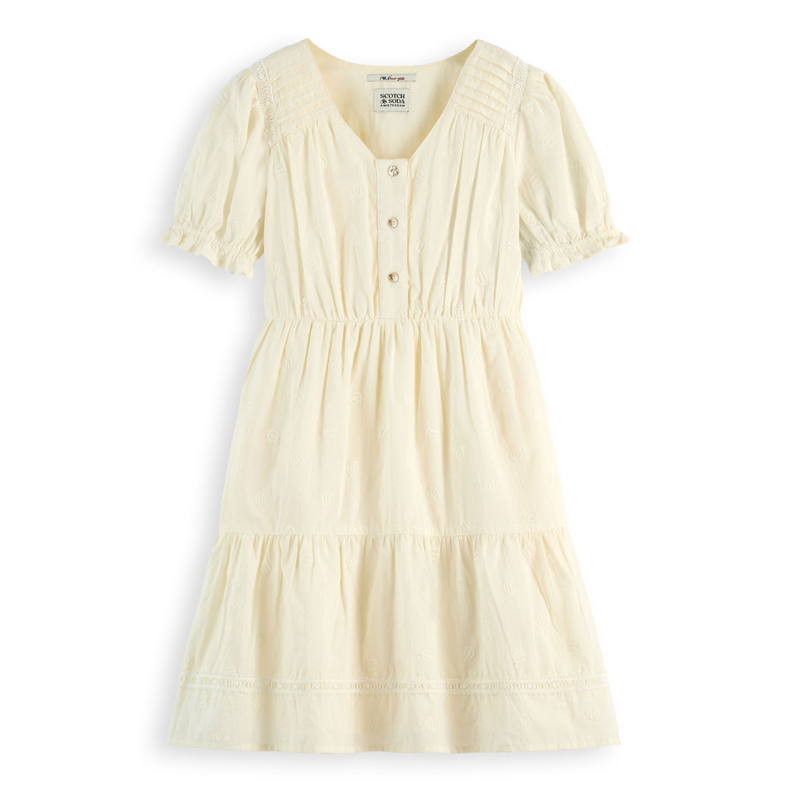 Scotch Shrunk Calico Delicate Ditsy Dress