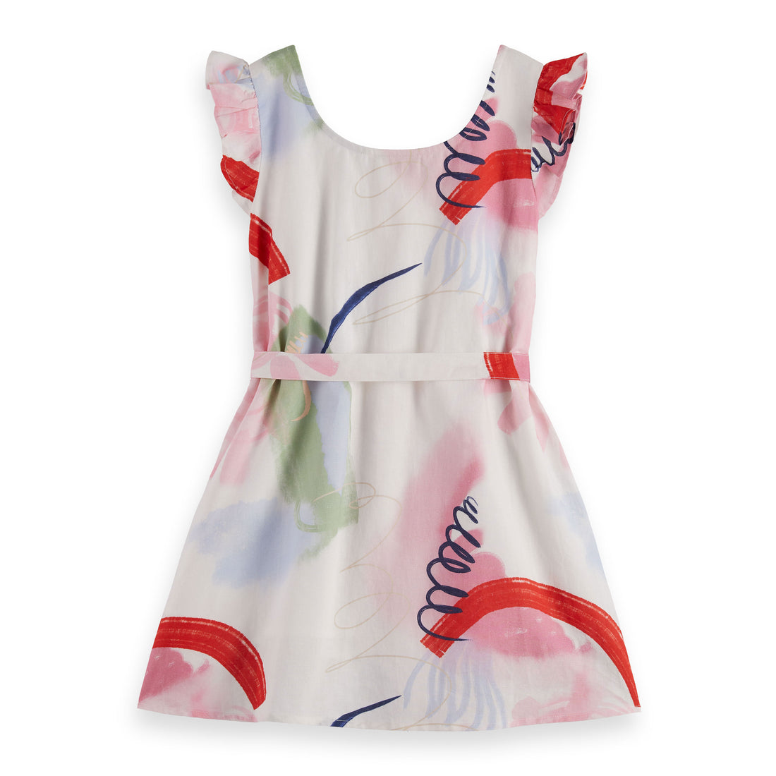 Scotch Shrunk Lucebert Printed Dress