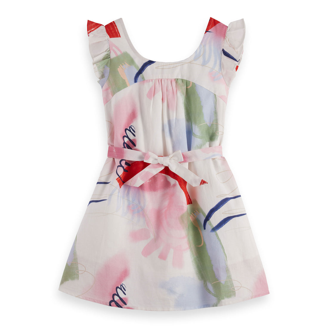 Scotch Shrunk Lucebert Printed Dress