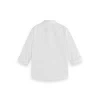 Scotch Shrunk White Occasional Dobby Shirt