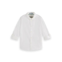 Scotch Shrunk White Occasional Dobby Shirt