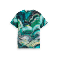 Scotch Shrunk Abstract Fungi Printed T-Shirt
