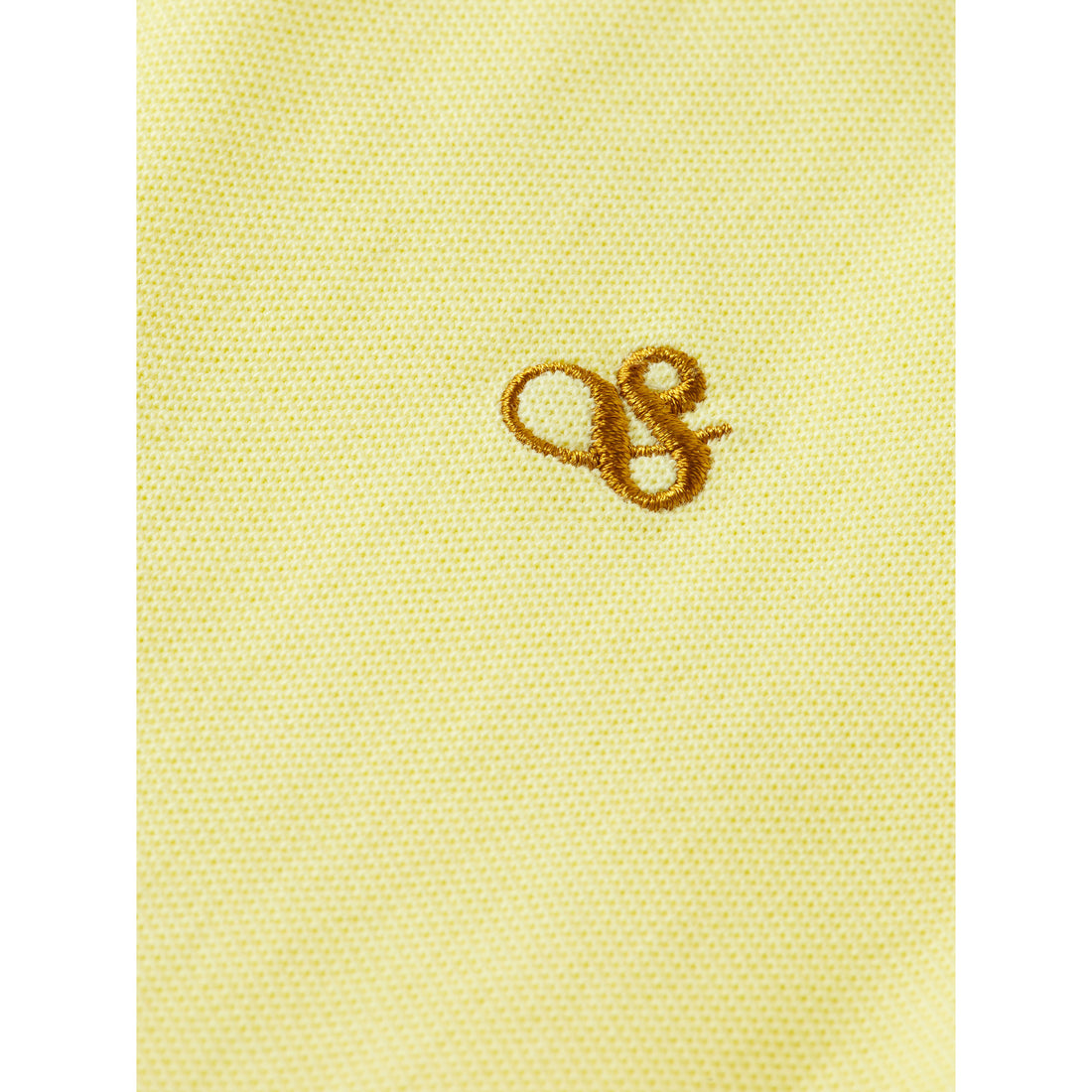 Scotch Shrunk Sorbet Yellow Pique Polo