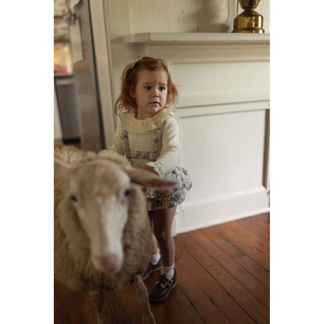 1984 Dusty Floral Ruffle Bloomer