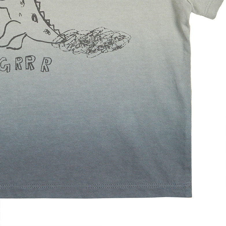 Bene Bene Khaki Dip Dye Tee