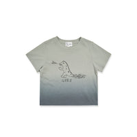 Bene Bene Khaki Dip Dye Tee