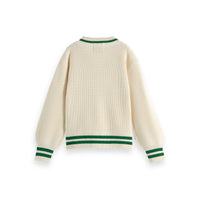 Scotch Shrunk Calico Chest Embroidery Pullover