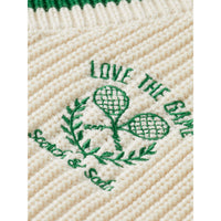 Scotch Shrunk Calico Chest Embroidery Pullover