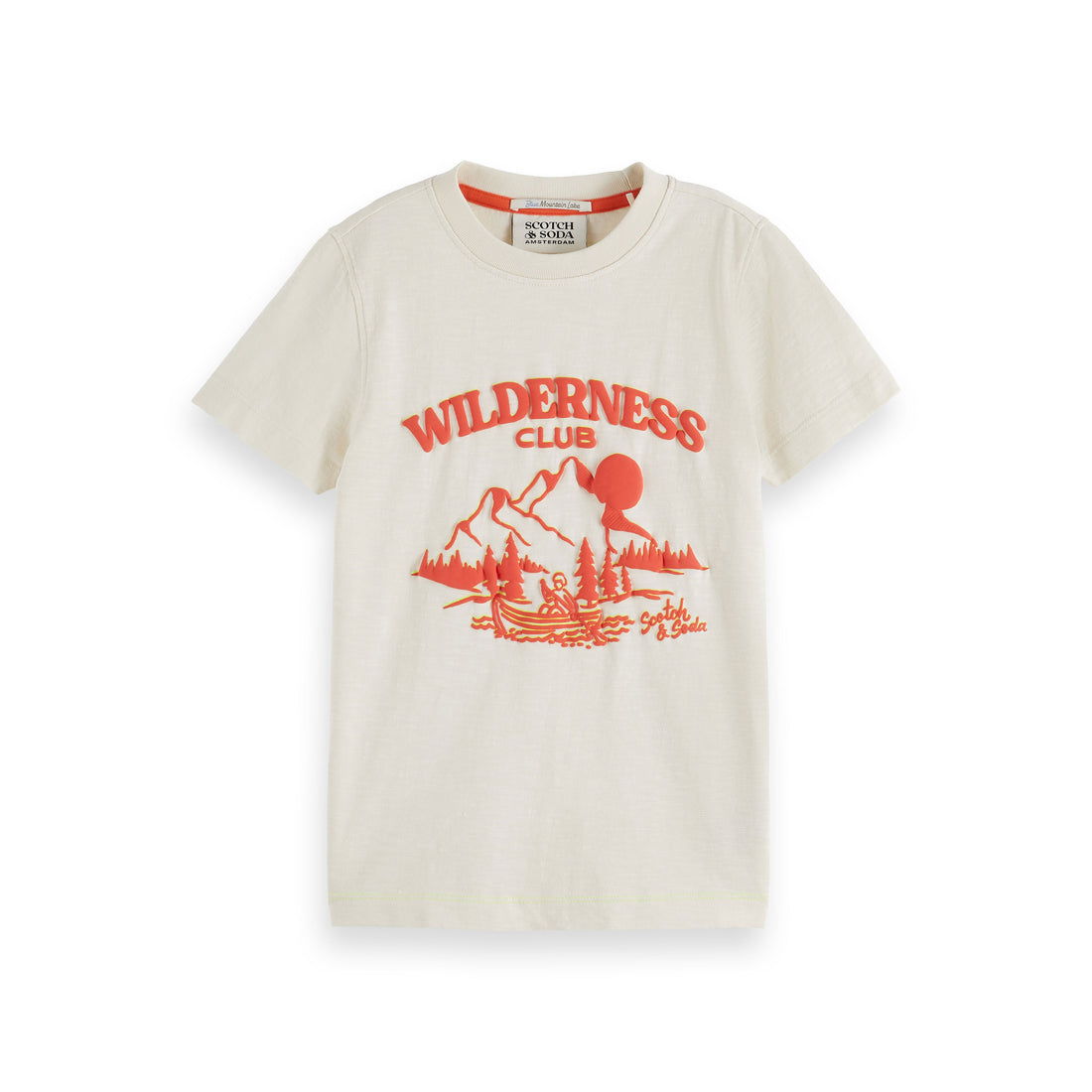 Scotch Shrunk Campfire Artwork T-Shirt
