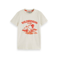 Scotch Shrunk Campfire Artwork T-Shirt