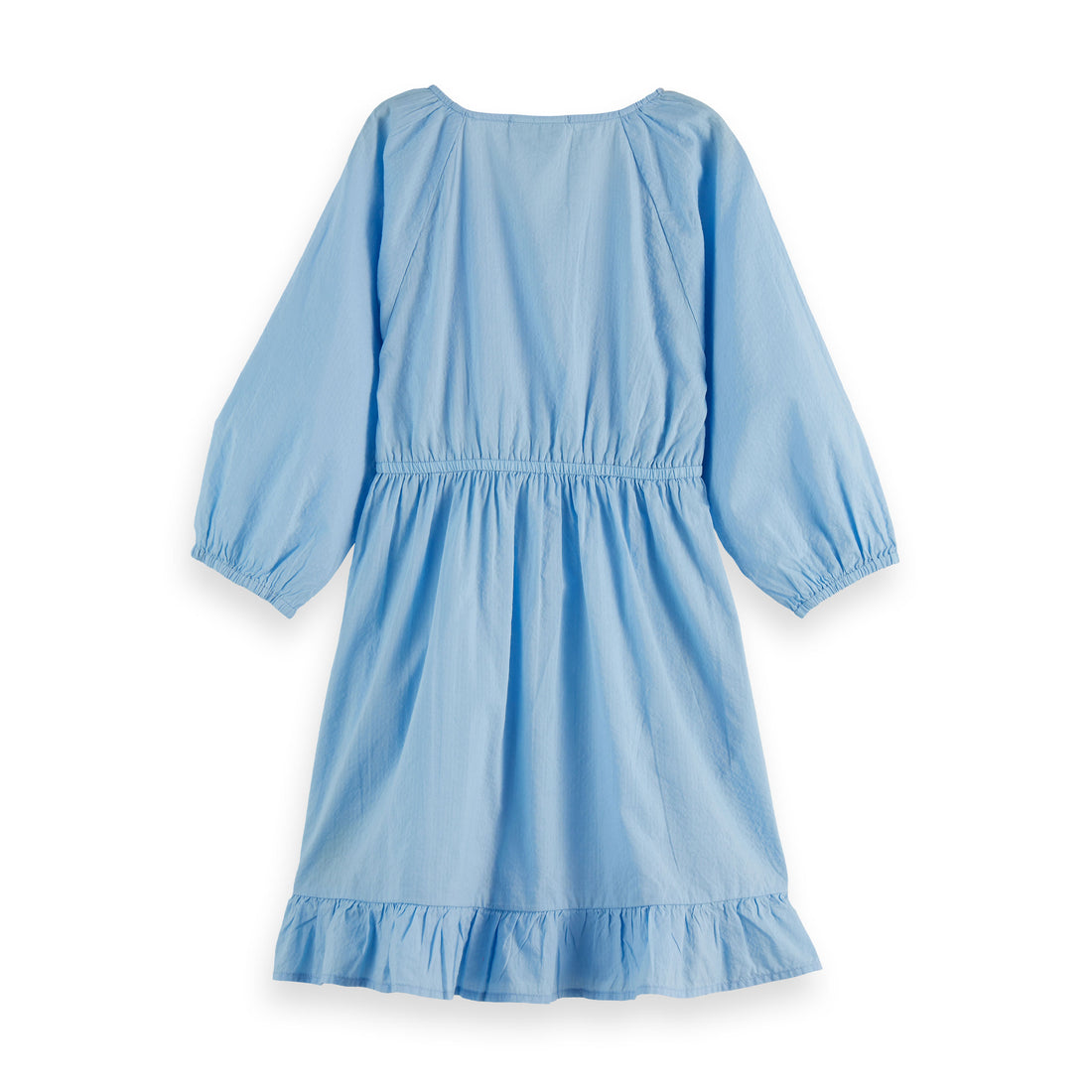 Scotch Shrunk Spring Blue Midi Dress