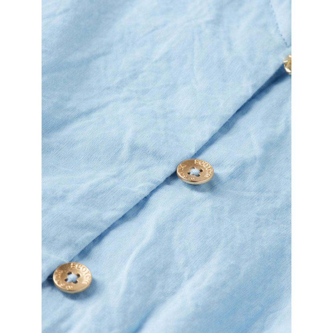 Scotch Shrunk Spring Blue Midi Dress