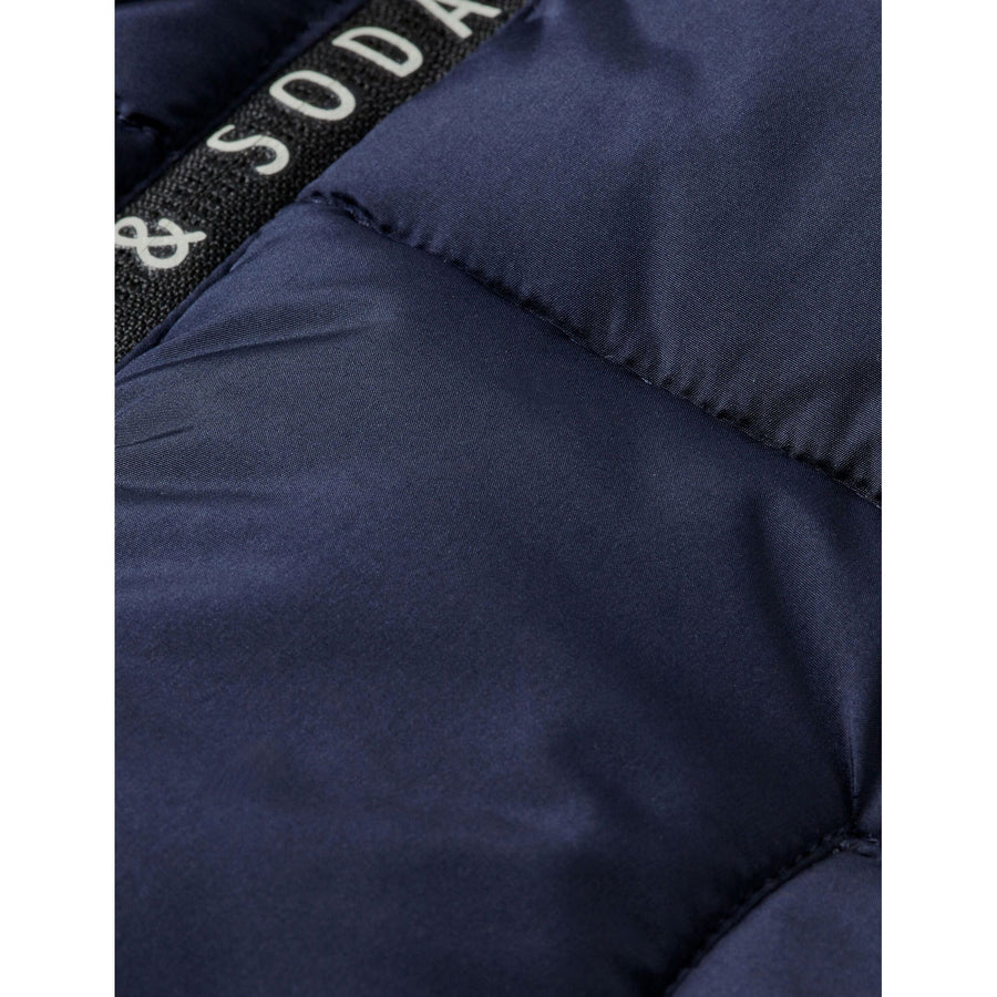 Scotch Shrunk Sky Captain  Hooded Puffer Jacket