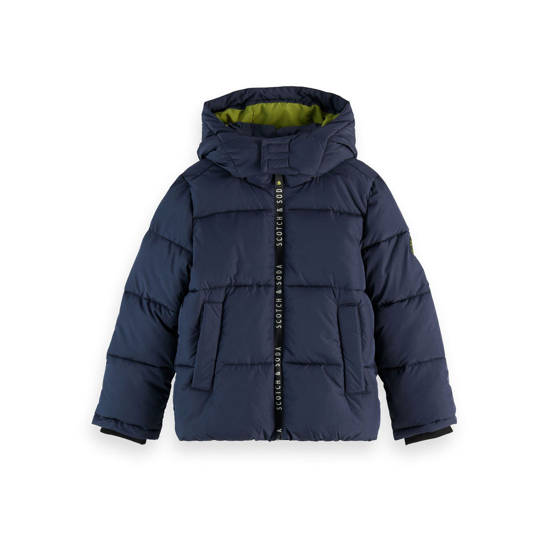Scotch Shrunk Sky Captain  Hooded Puffer Jacket