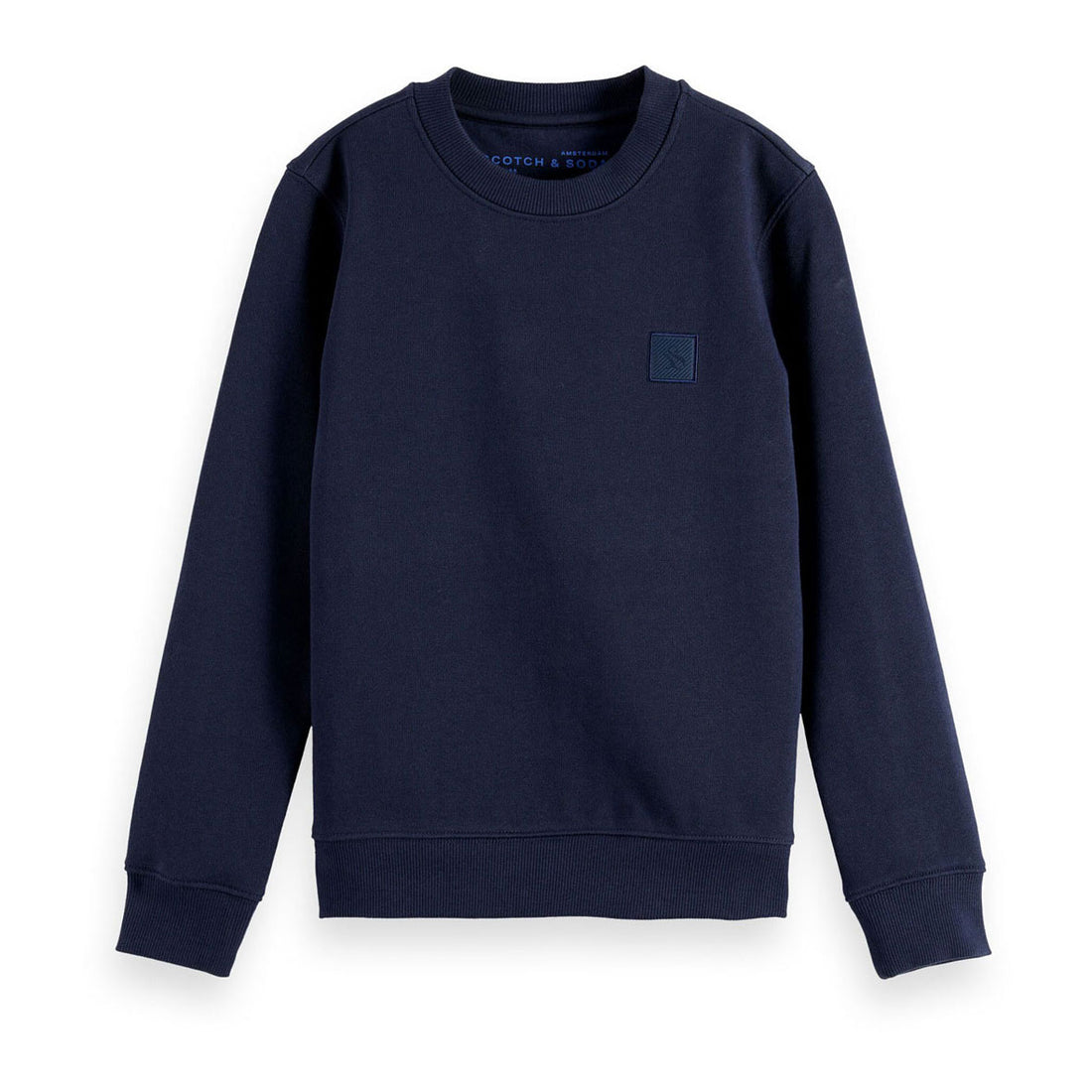 Scotch Shrunk  Navy Logo Badge Sweatshirt