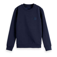 Scotch Shrunk  Navy Logo Badge Sweatshirt