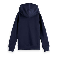 Scotch Shrunk  Sky Captain Logo Badge Zip Hoodie
