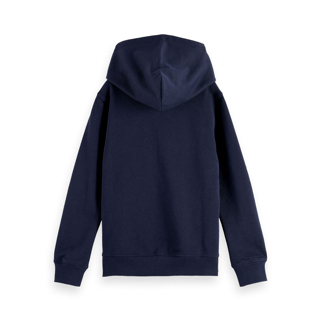 Scotch Shrunk Sky Captain Logo Badge Zip Up Hoodie