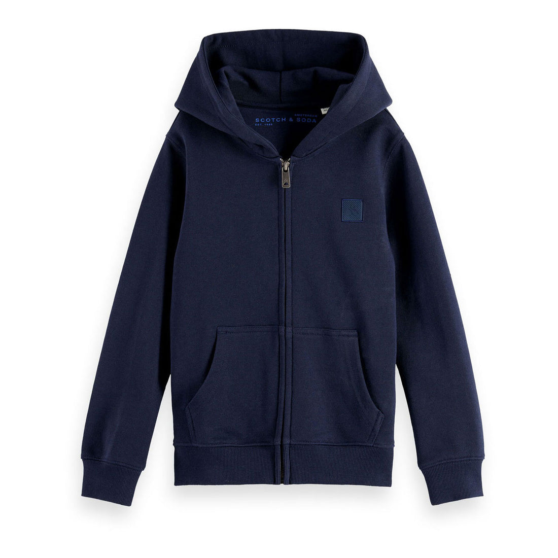 Scotch Shrunk  Sky Captain Logo Badge Zip Hoodie